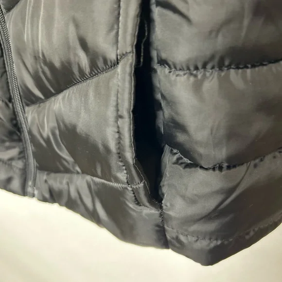 SO Authentic American Heritage Men’s Quilted Black Vest Size L w/2 front pockets - Picture 5 of 6